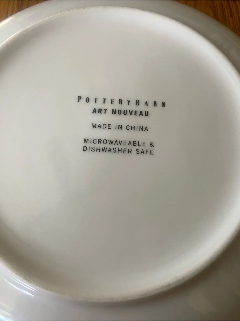 Pottery Barn pottery barn